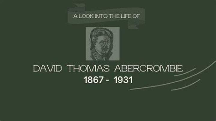 David T. Abercrombie