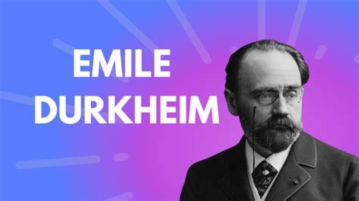 Emile Durkheim