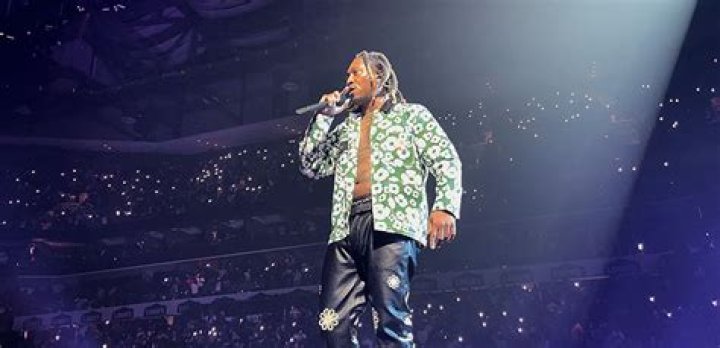 Future performing on stage in Florida in March. 