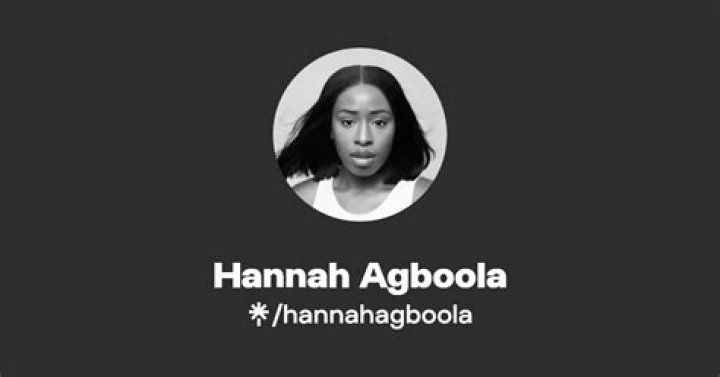 Hannah Agboola