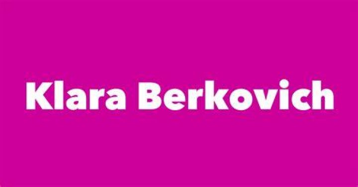 Klara Berkovich Net Worth