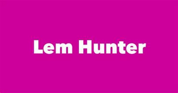 Lem Hunter