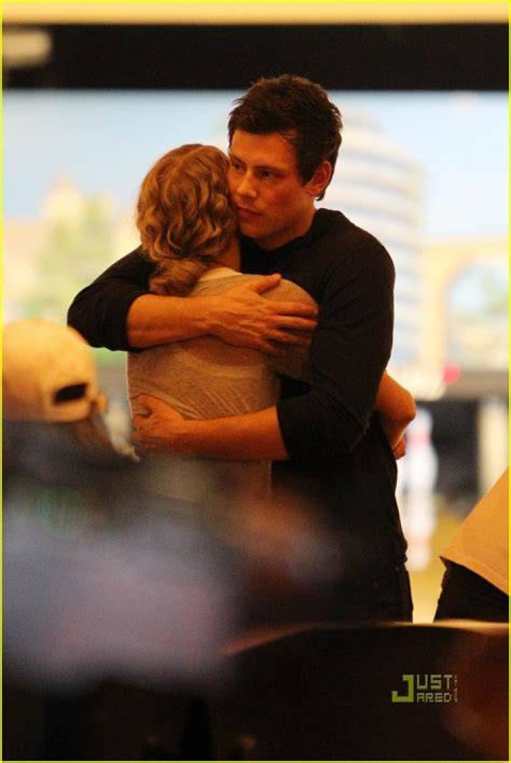 Taylor Swift and Cory Monteith